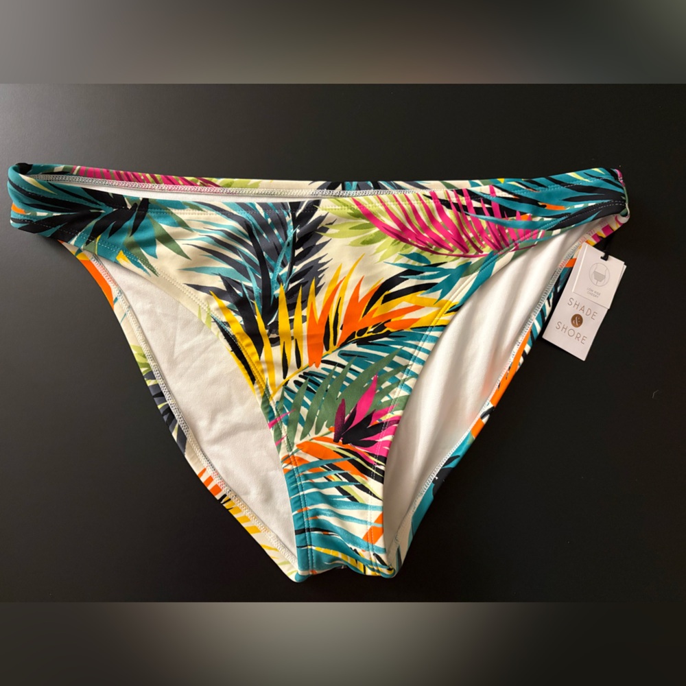 Tropical Leaf Bikini Bottom